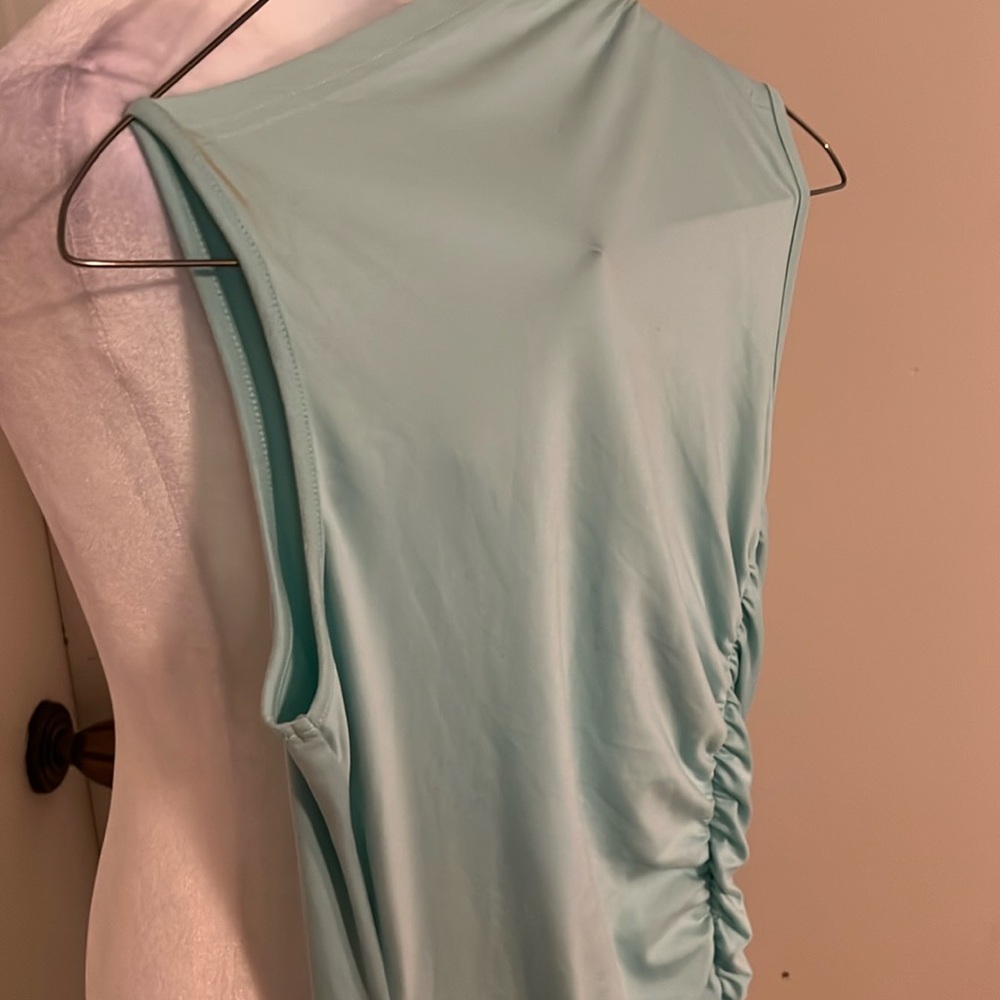 SHEIN | Women’s Size XS Sleeveless Light Blue Maxi Dress - Picture 7 of 8